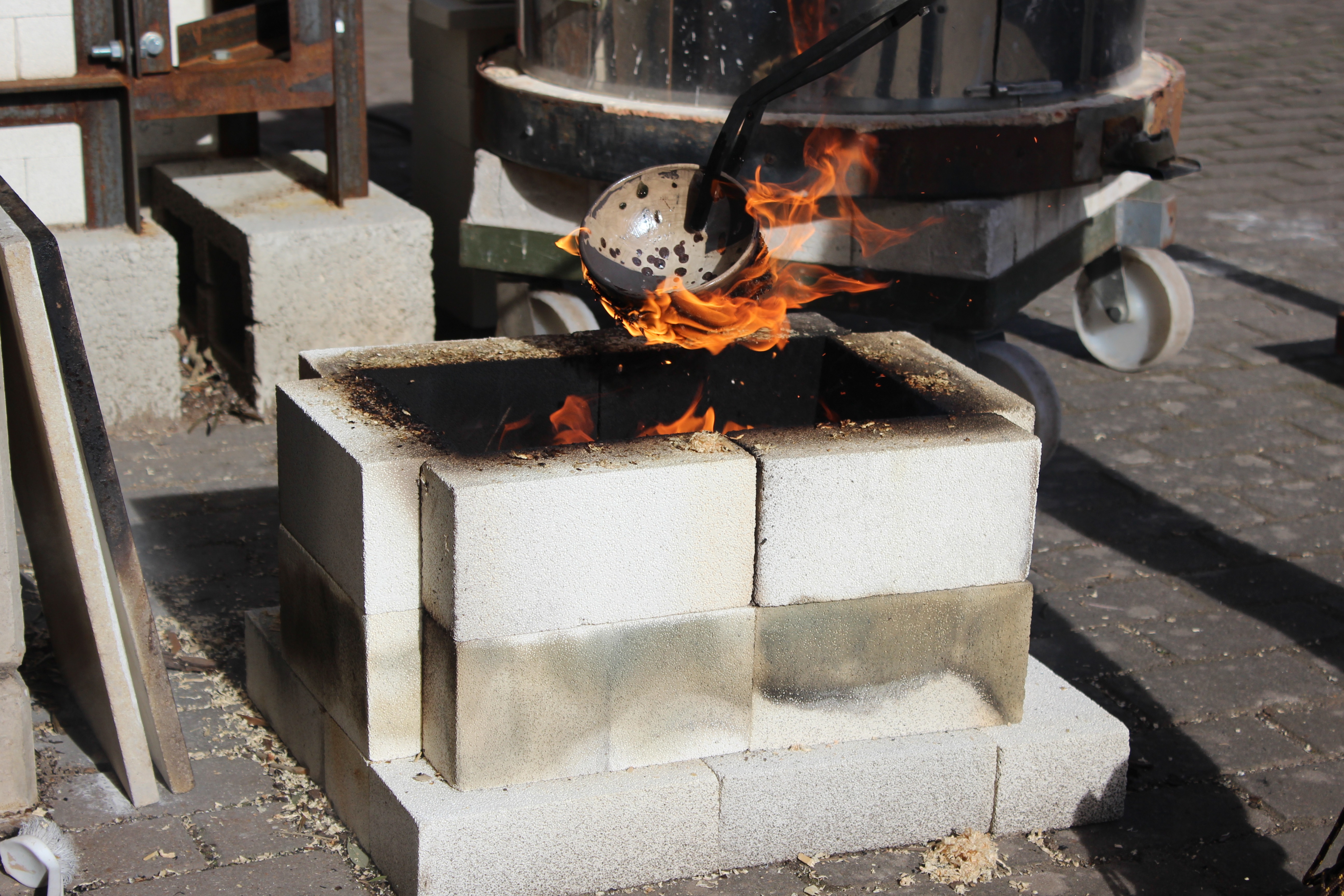Kiln Yard Raku Firing (Photo Yorkshire Artspace).JPG